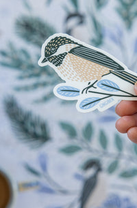 Winter Bird Sticker