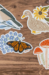 Autumn Mushroom Sticker