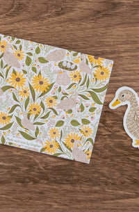 Spring Duck Sticker