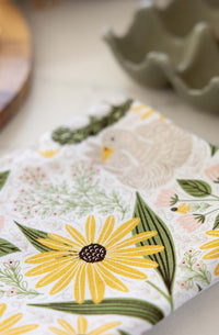 Savor the Seasons Spring Tea Towel