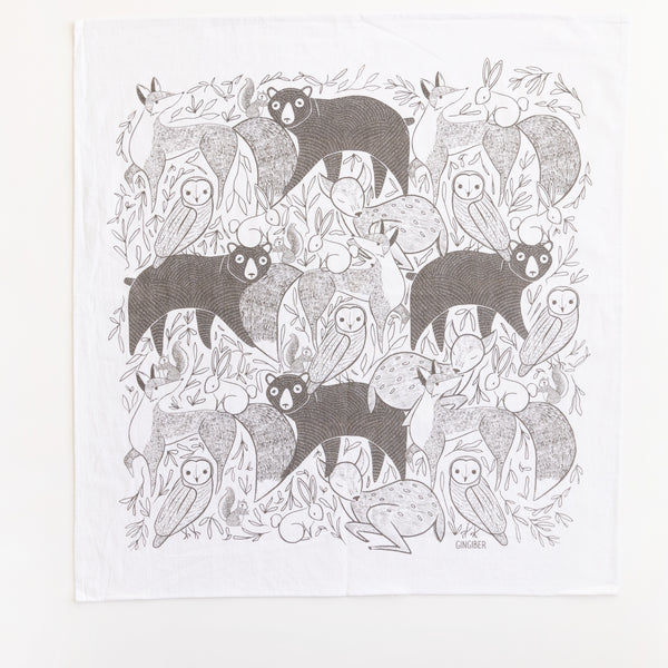 Woodland Wonder Tea Towel