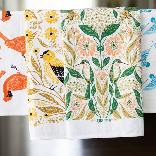 Bird Tea Towel Gift Set