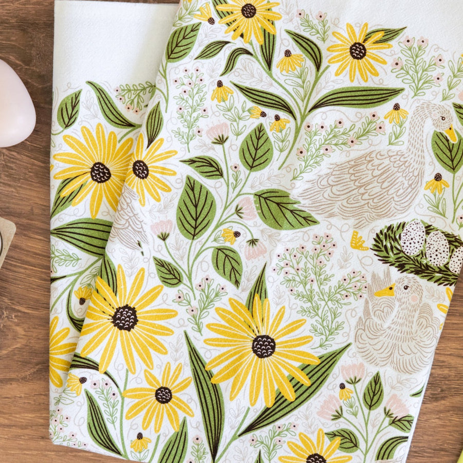 Savor the Seasons Spring Tea Towel