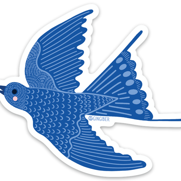 Bluebird Sticker