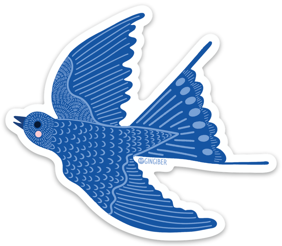 Bluebird Sticker