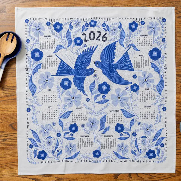 2026 Tea Towel Calendar