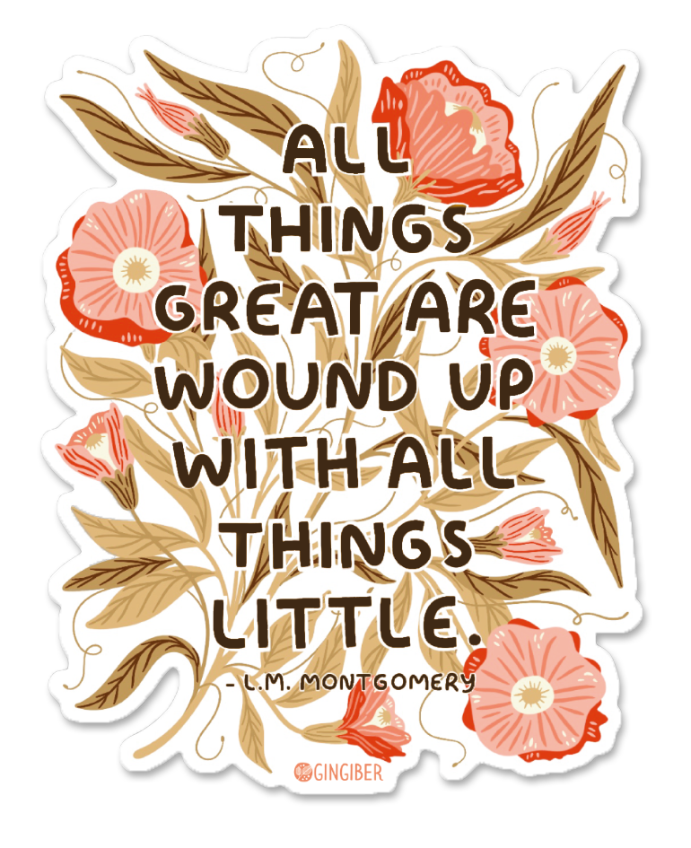 All Things Great Sticker