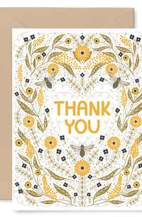 Thank You Bee Garden Card