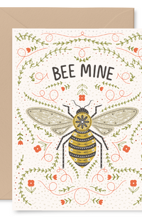 Bee My Valentine Card