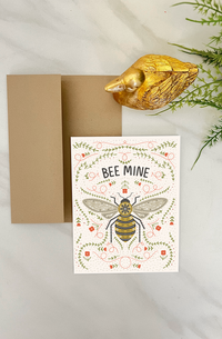 Bee My Valentine Card