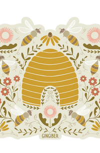 Beehive Sticker