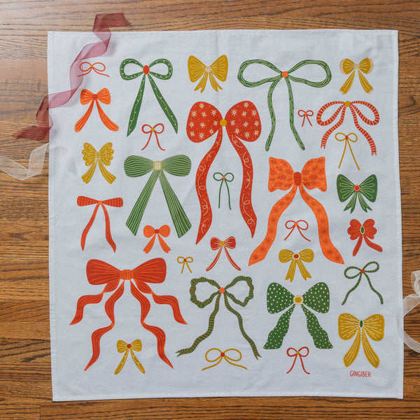 Bows Tea Towel