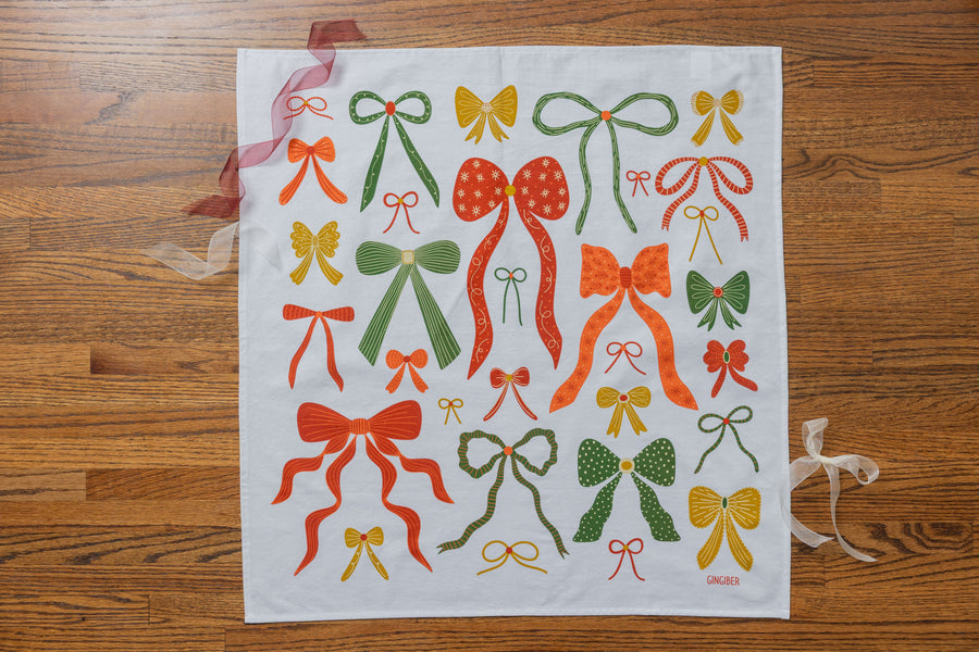 Bows Tea Towel