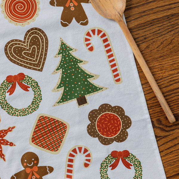 Christmas Cookies Tea Towel