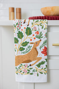 Christmas Forest Tea Towel
