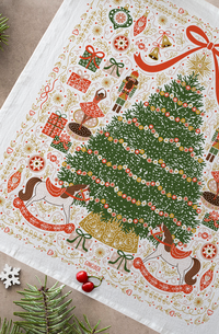 Christmas Tree Tea Towel