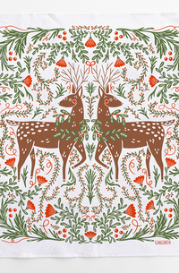 Deer Tea Towel