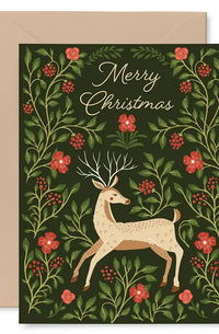Deer Merry Christmas Card