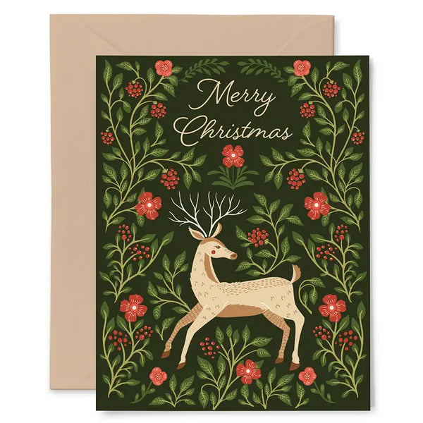 Deer Merry Christmas Card