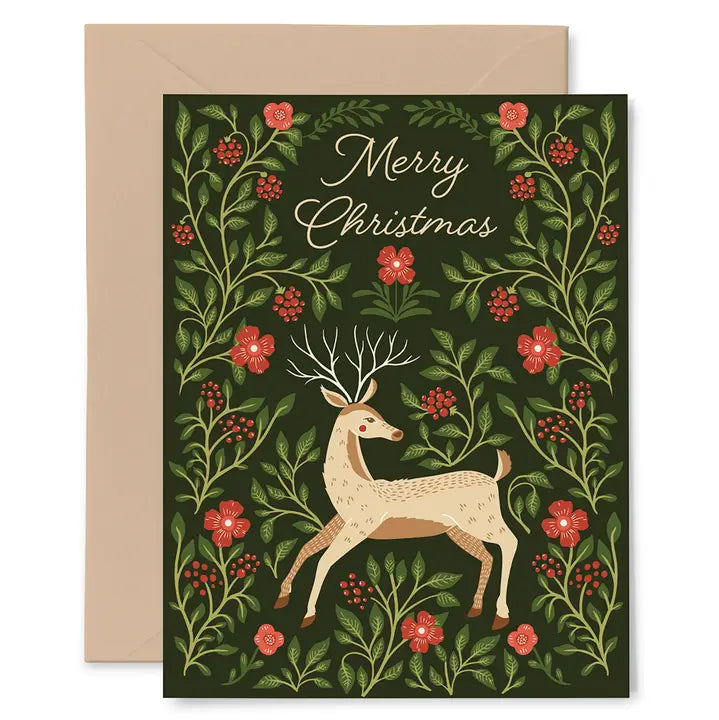 Deer Merry Christmas Card