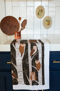 Owl Tea Towel