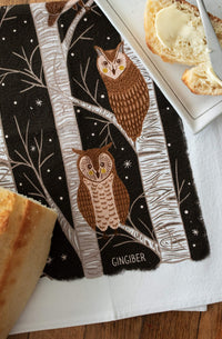 Owl Tea Towel