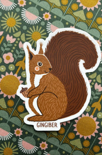 Squirrel Sticker