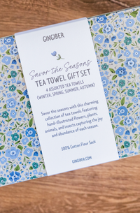 Savor the Seasons Tea Towel Gift Set