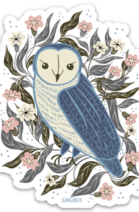 Blue Owl Sticker