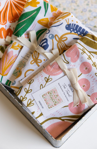 Floral Tea Towel Gift Set