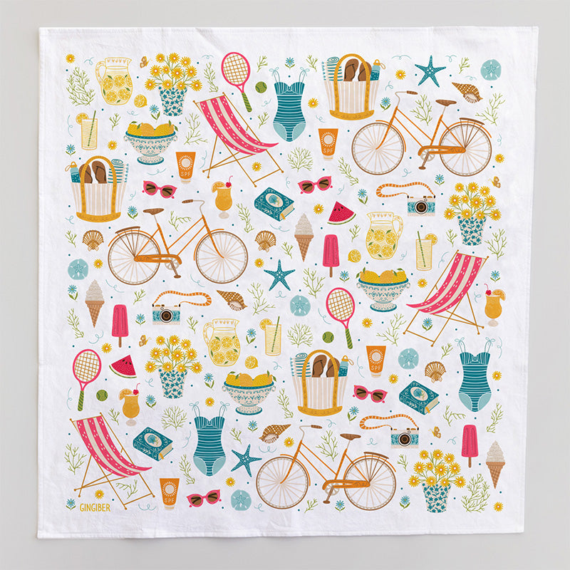 Summer Favorite Tea Towel