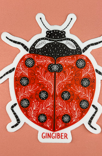 Ladybug Sticker