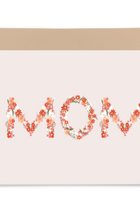 MOM Floral Card