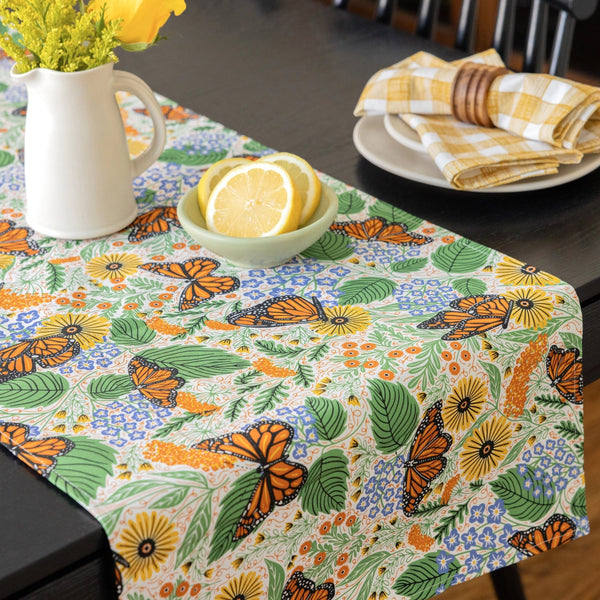 Monarch Garden Table Runner