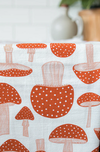 Mushroom Tea Towel