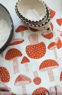 Mushroom Tea Towel