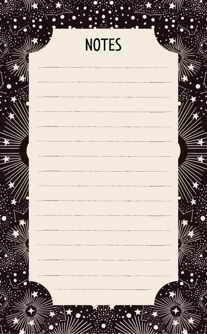 Starshine Notepad