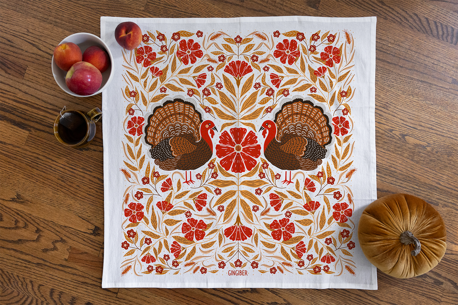 Limited Offer - Turkey Tea Towel