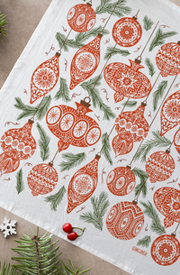 Ornament Tea Towel