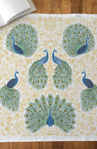 Peacock Tea Towel