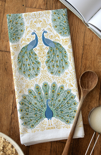 Peacock Tea Towel