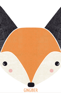 Woodland Fox Sticker