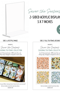 Savor the Seasons Tea Towel Gift Set