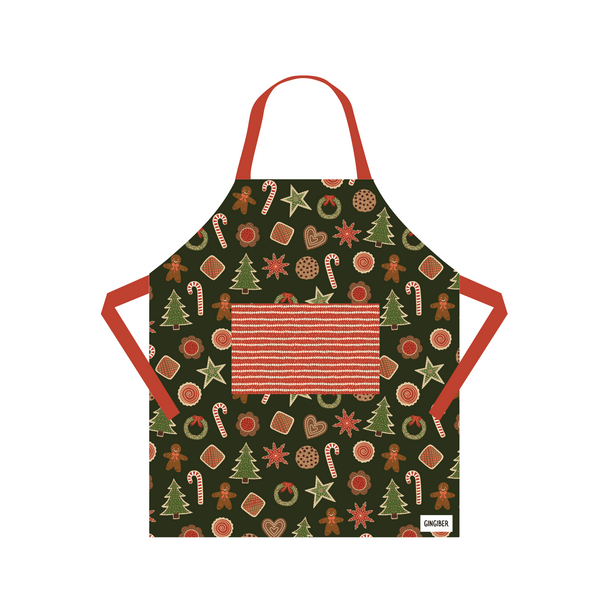 Christmas Cookies Apron - Adult