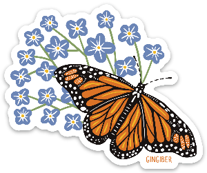 Summer Butterfly Sticker