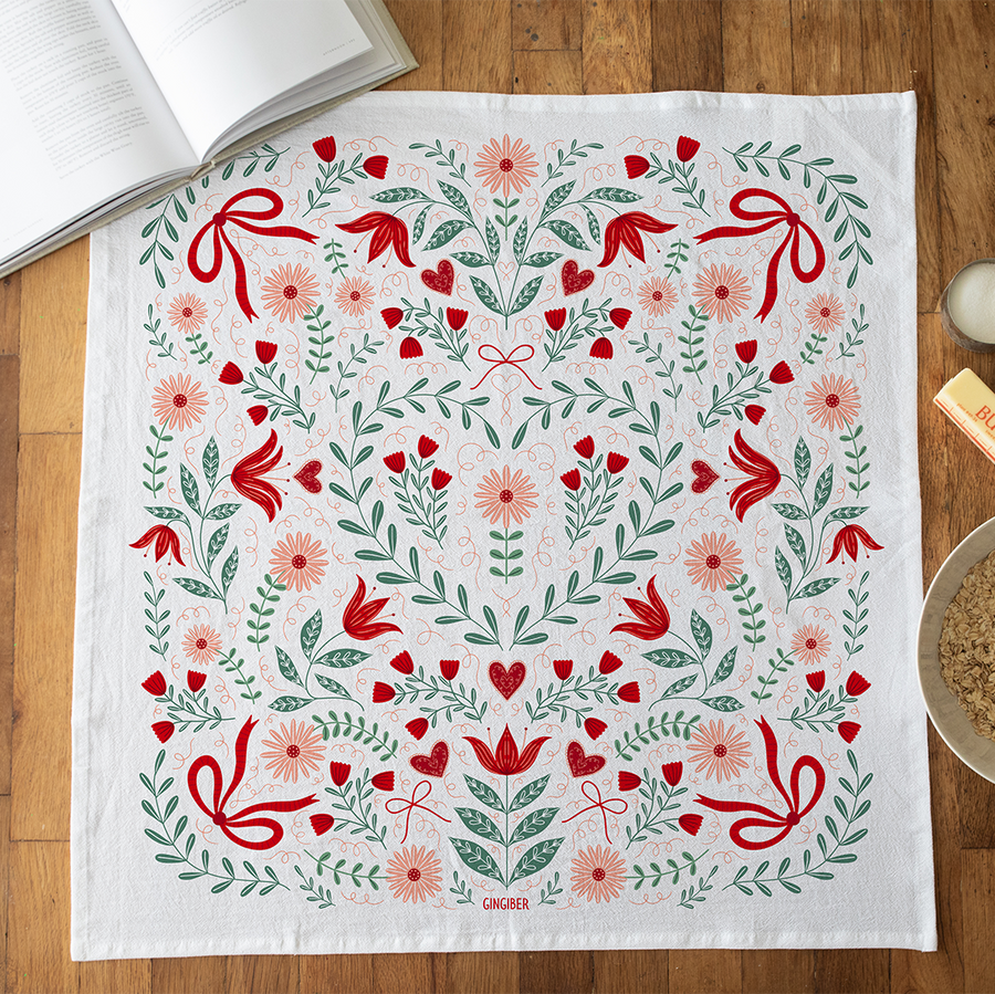 Sweetheart Tea Towel