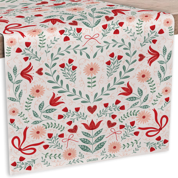 Sweetheart Table Runner - Ivory