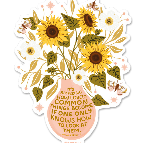 Sunflower Sticker