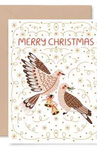 Turtle Doves Card