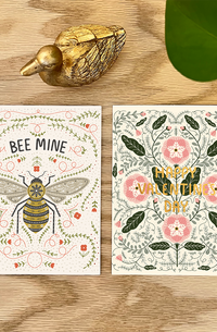 Bee My Valentine Card